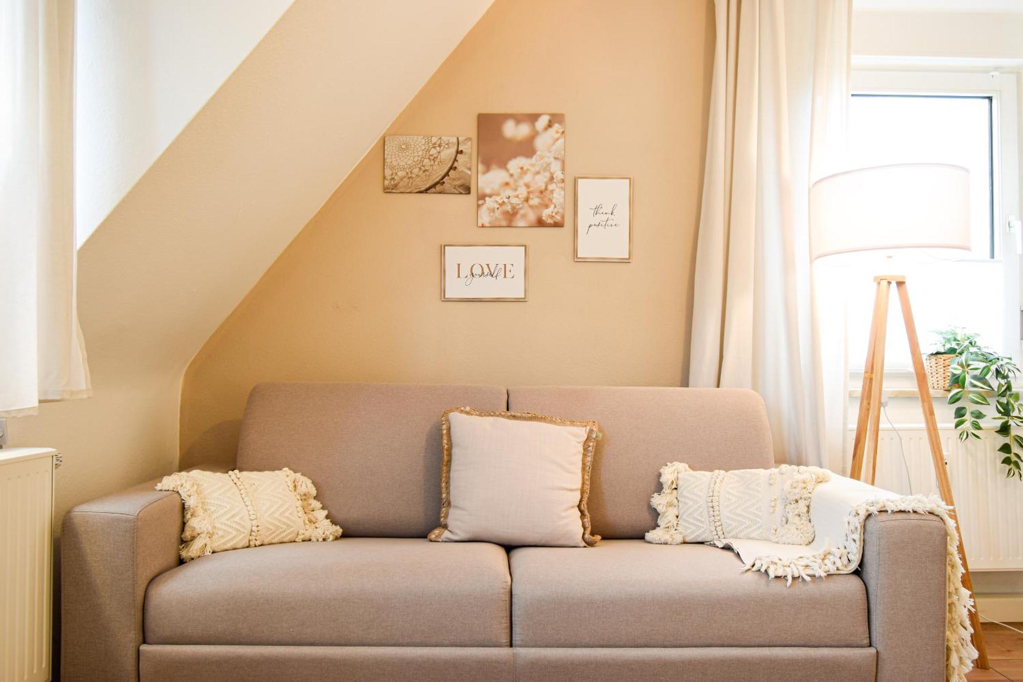 Boho-Apartment - Feel Like Home, Tiny Bathroom & Garage, 60M2 Mühlacker 外观 照片
